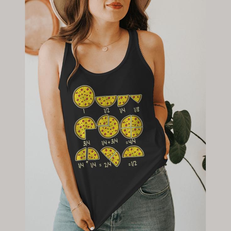 Pizza Salami Cheese Quick Math Fractions Math Teachers For Men Women Girls Kids Flowy Tank, funny design Pizza Salami Cheese Quick Math Fractions Math Teachers For Men Women Girls Kids Flowy Tank, funny design