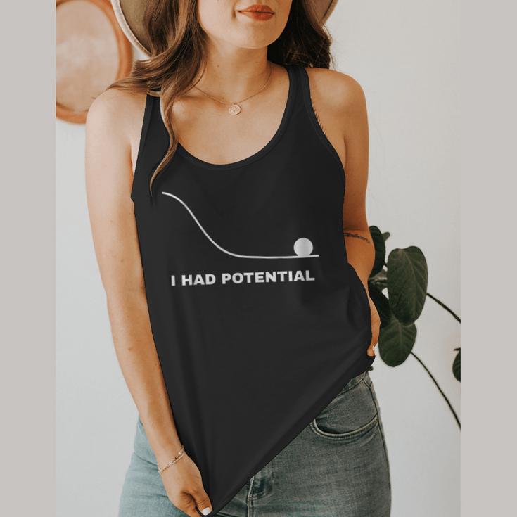 I Had Potential Physics Science Physics Teachers Students Flowy Tank, funny design I Had Potential Physics Science Physics Teachers Students Flowy Tank, funny design