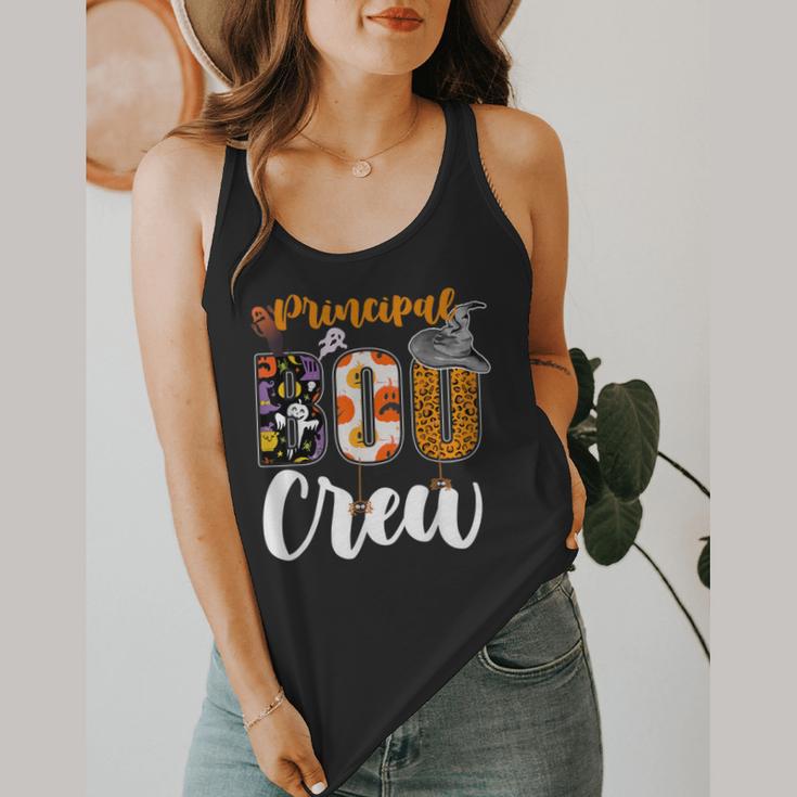 Principal Boo Crew Ghost Halloween Teachers School Matching Flowy Tank, funny design Principal Boo Crew Ghost Halloween Teachers School Matching Flowy Tank, funny design