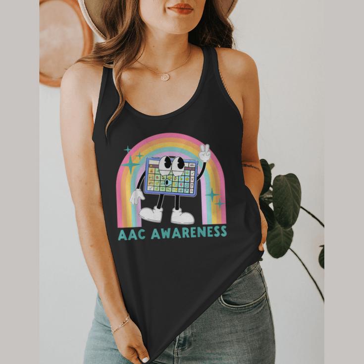 Rainbow AAC Awareness Month SPED Teacher SLP Communication Flowy Tank, funny design Rainbow AAC Awareness Month SPED Teacher SLP Communication Flowy Tank, funny design