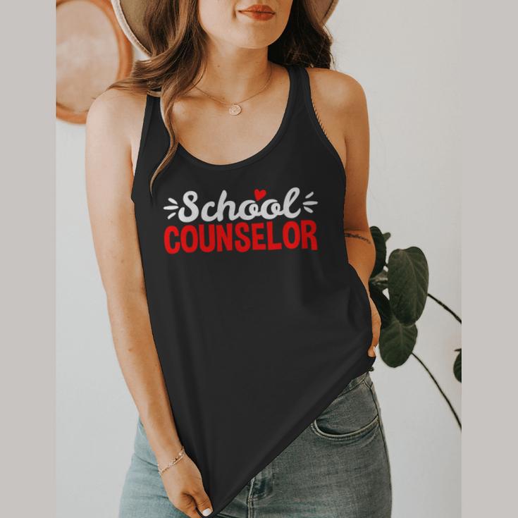 School Counselor Teacher Guidance Counseling For Men Women Kids Flowy Tank, funny design