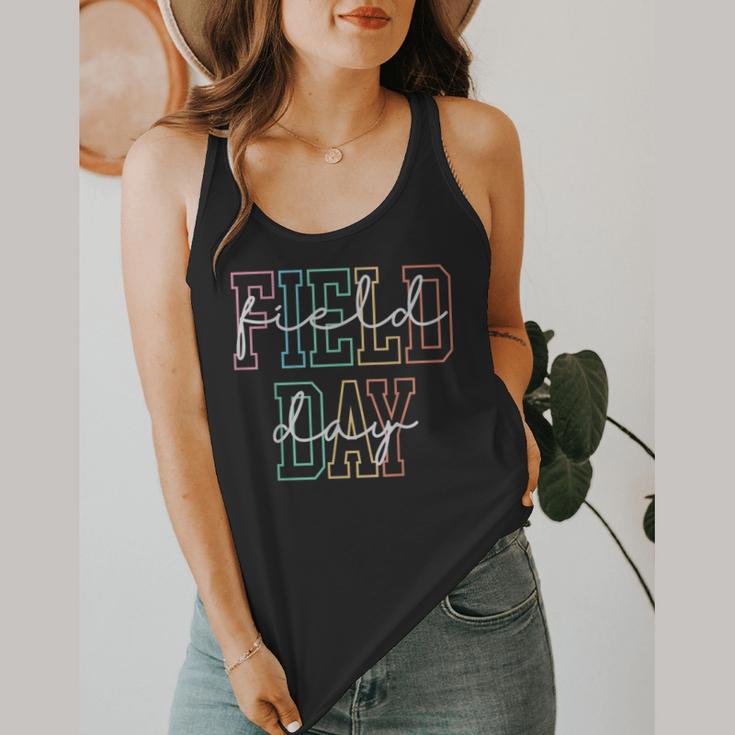School Field Day Happy Field Day Tee Teacher Life Summer Flowy Tank, funny design School Field Day Happy Field Day Tee Teacher Life Summer Flowy Tank, funny design