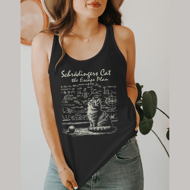 SchröDinger's Cat Escape Plan Science Teacher For Men Women Kids Flowy Tank, funny design SchröDinger's Cat Escape Plan Science Teacher For Men Women Kids Flowy Tank, funny design