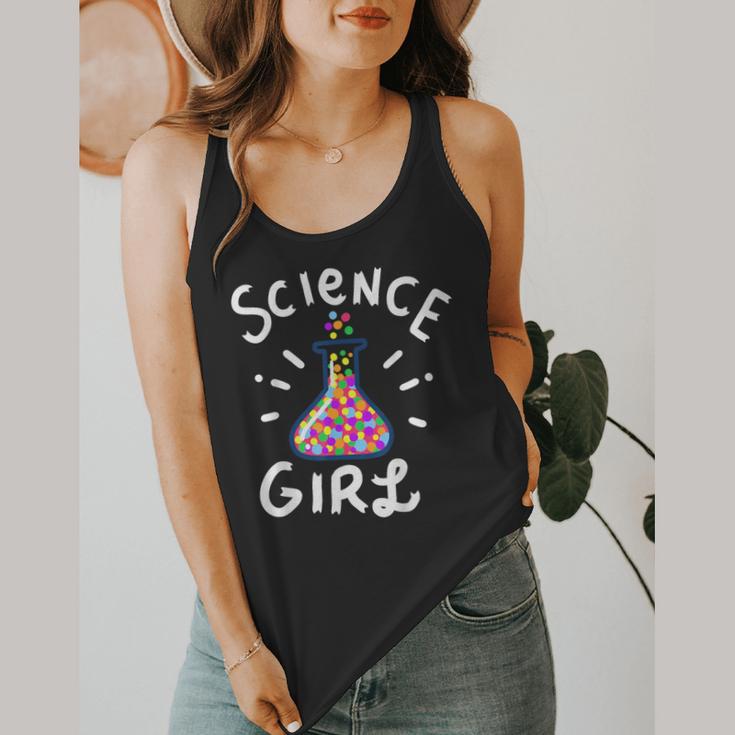 Science Girl Chemistry Biology Student Teacher Flowy Tank, funny design Science Girl Chemistry Biology Student Teacher Flowy Tank, funny design