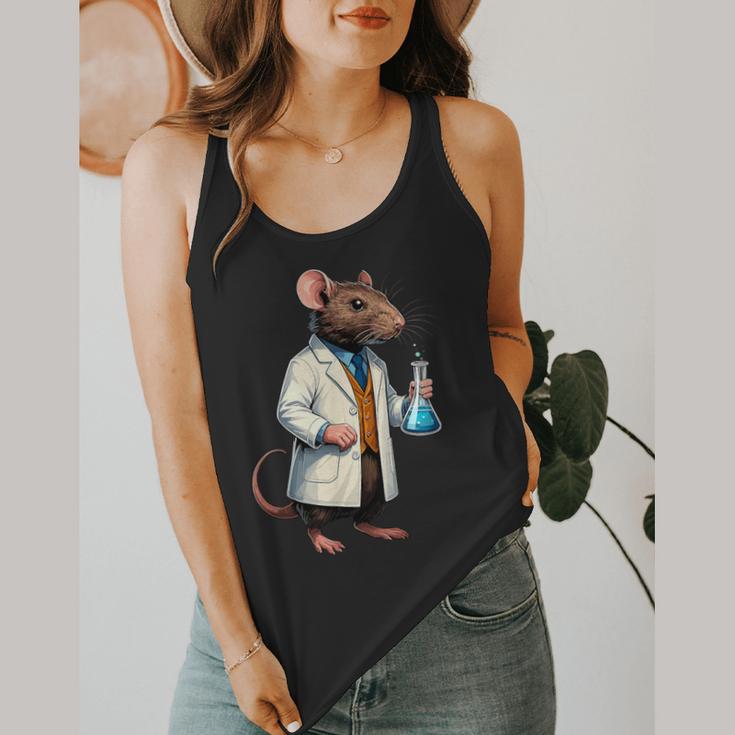 Science Rat Lab Science Scientist Mouse Teacher Chemistry Flowy Tank, funny design