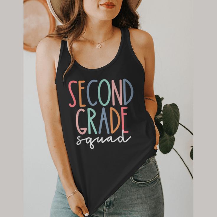 Second Grade Squad 2nd Grade Teacher Women Back To School Flowy Tank, funny design Second Grade Squad 2nd Grade Teacher Women Back To School Flowy Tank, funny design