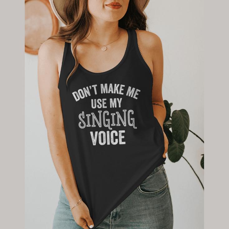 Singing Voice Singer Choir Chorus Music Teacher For Men Women Girls Kids Flowy Tank, funny design Singing Voice Singer Choir Chorus Music Teacher For Men Women Girls Kids Flowy Tank, funny design