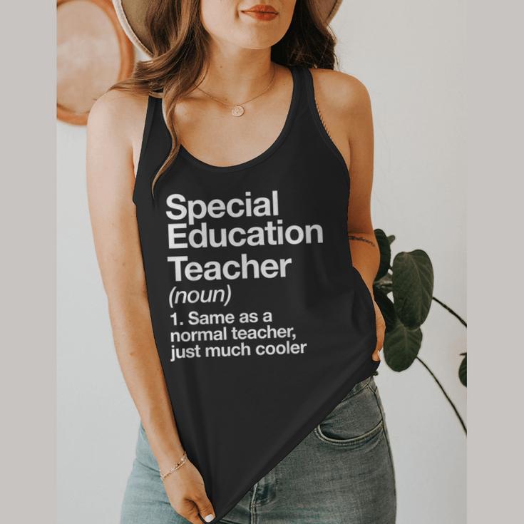 Special Education Teacher Definition Back To School Flowy Tank, funny design