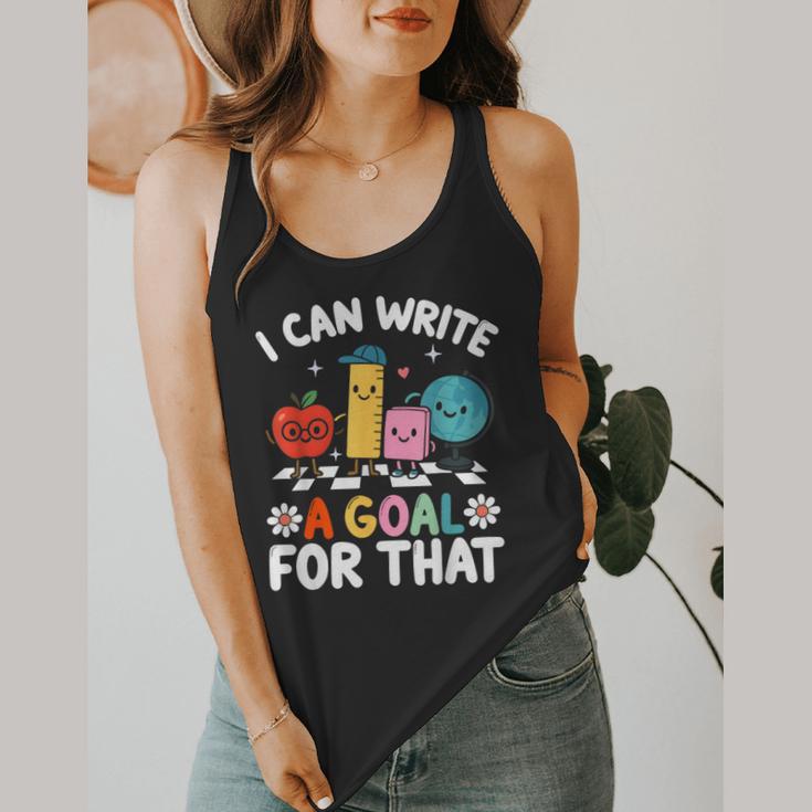 Special Education i Can Write a Goal For That Sped Teacher Flowy Tank, funny design Special Education i Can Write a Goal For That Sped Teacher Flowy Tank, funny design