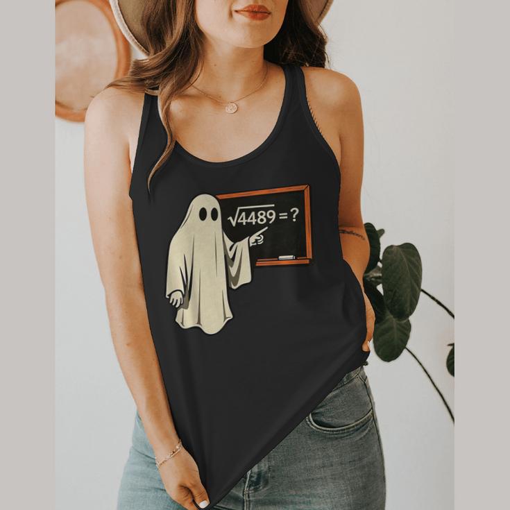 Square Root 67 Ghost Math Teacher 4489 Meme Halloween Flowy Tank, funny design Square Root 67 Ghost Math Teacher 4489 Meme Halloween Flowy Tank, funny design