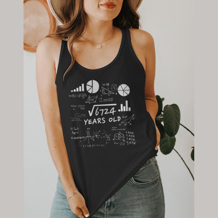 Square Root 82 Year Old Teacher 82nd Birthday For Men Women Kids Flowy Tank, funny design Square Root 82 Year Old Teacher 82nd Birthday For Men Women Kids Flowy Tank, funny design