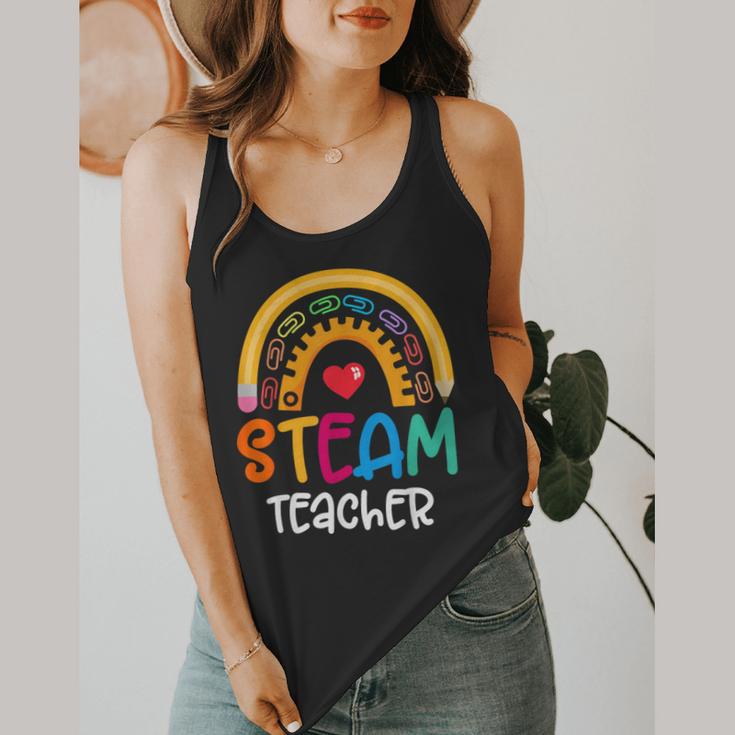 STEAM Teacher Squad Team Crew Back To School STEM Special Flowy Tank, funny design STEAM Teacher Squad Team Crew Back To School STEM Special Flowy Tank, funny design