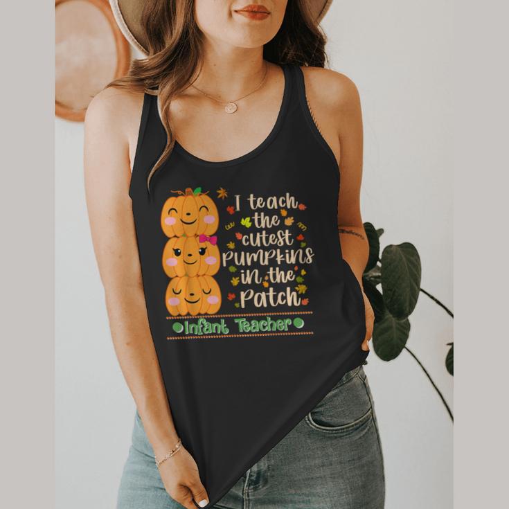 I Teach The Cutest Pumpkins In The Patch Infant Teacher Flowy Tank, funny design I Teach The Cutest Pumpkins In The Patch Infant Teacher Flowy Tank, funny design