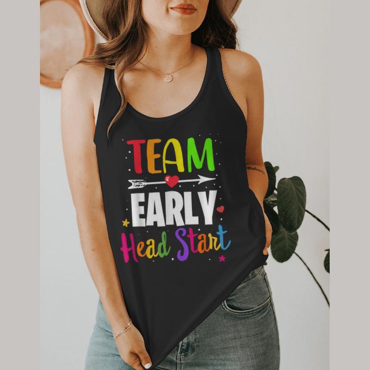 Teacher Early Childhood Education Preschool Head Start Crew Flowy Tank, funny design