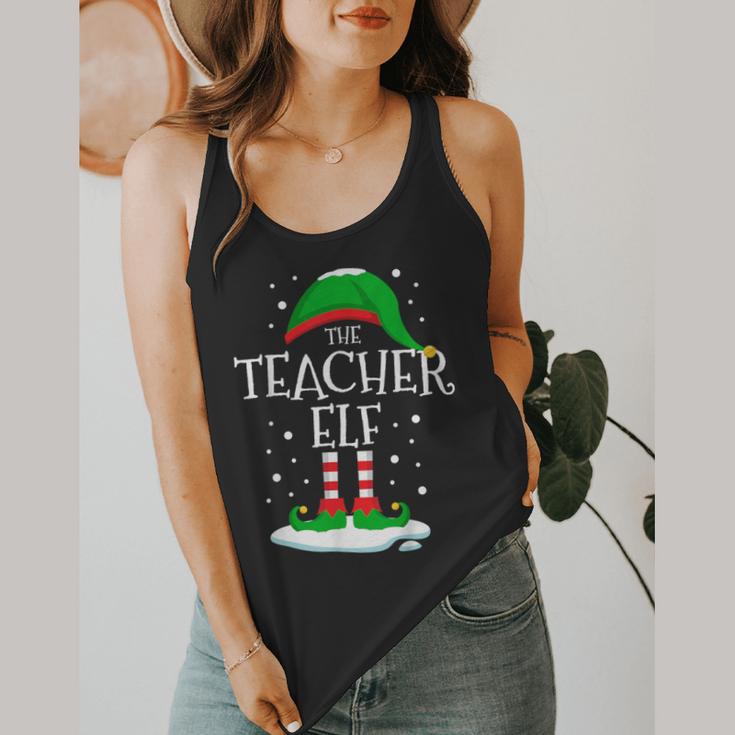 The Teacher Elf Christmas Family Matching Xmas Group For Men Women Flowy Tank, funny design The Teacher Elf Christmas Family Matching Xmas Group For Men Women Flowy Tank, funny design