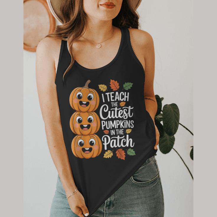 Teacher Halloween Tshirts I Teach The Cutest Pumpkins Flowy Tank, funny design Teacher Halloween Tshirts I Teach The Cutest Pumpkins Flowy Tank, funny design