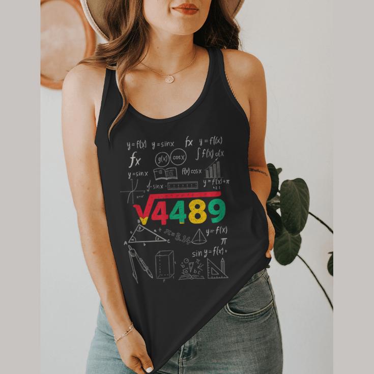 Teacher Math 67 Meme Square Root 4489 Slang Six Seven Flowy Tank, funny design