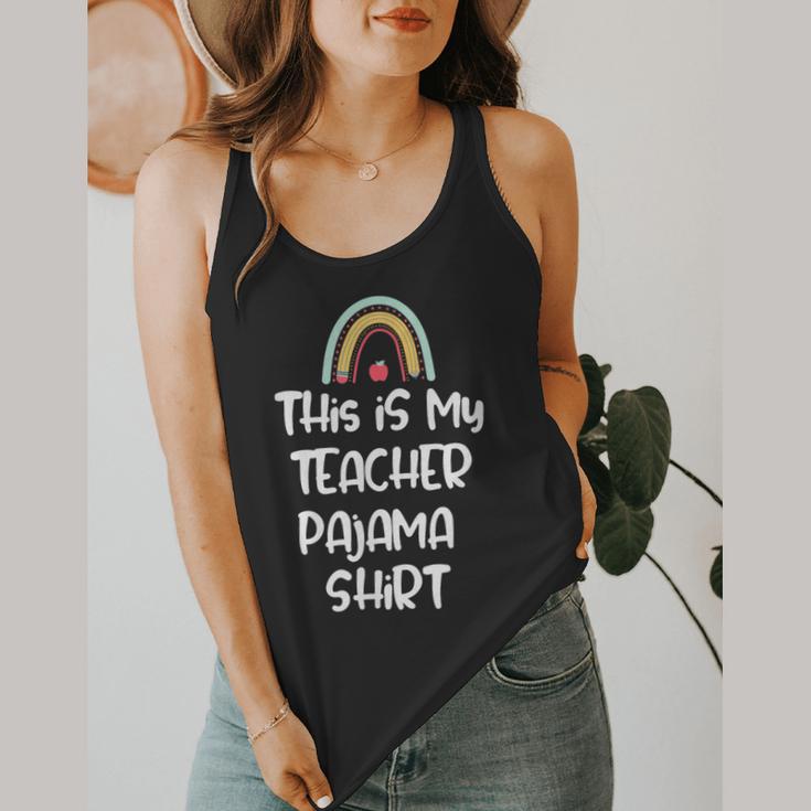 This Is My Teacher Pajama Shirt Teacher Life Tee Flowy Tank, funny design This Is My Teacher Pajama Shirt Teacher Life Tee Flowy Tank, funny design