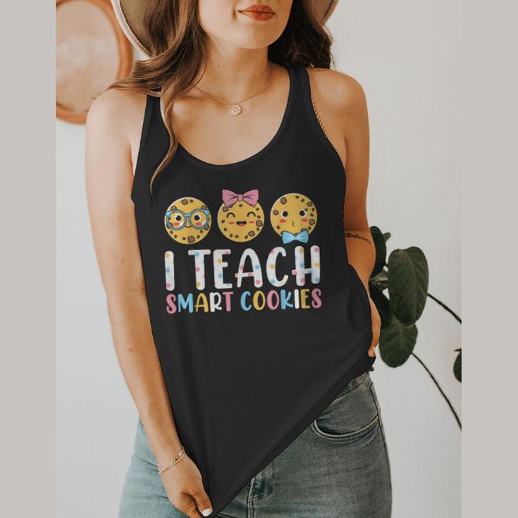 Teacher I Teach Smart Cookies For Men Women Kids Flowy Tank, funny design Teacher I Teach Smart Cookies For Men Women Kids Flowy Tank, funny design