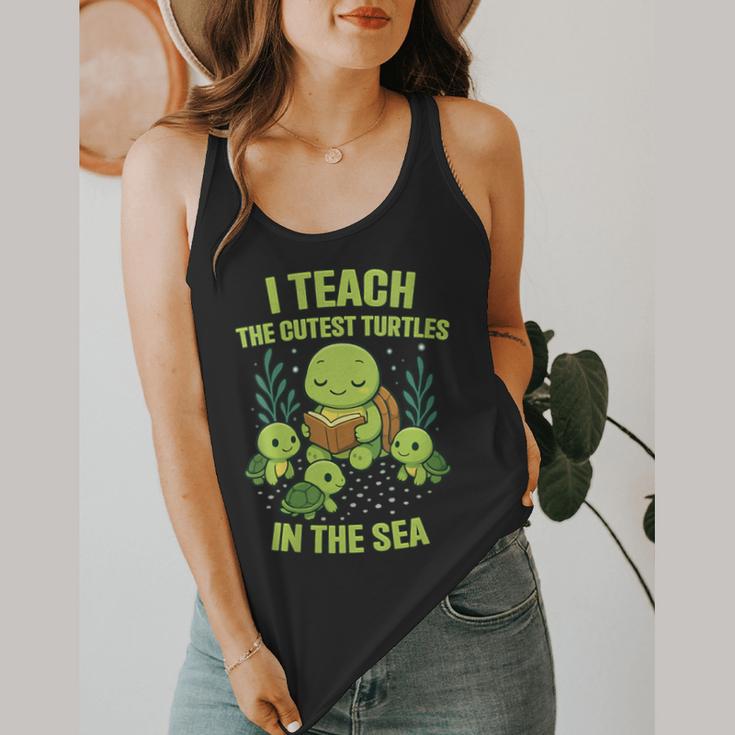 Teachers Day Flowy Tank, funny design