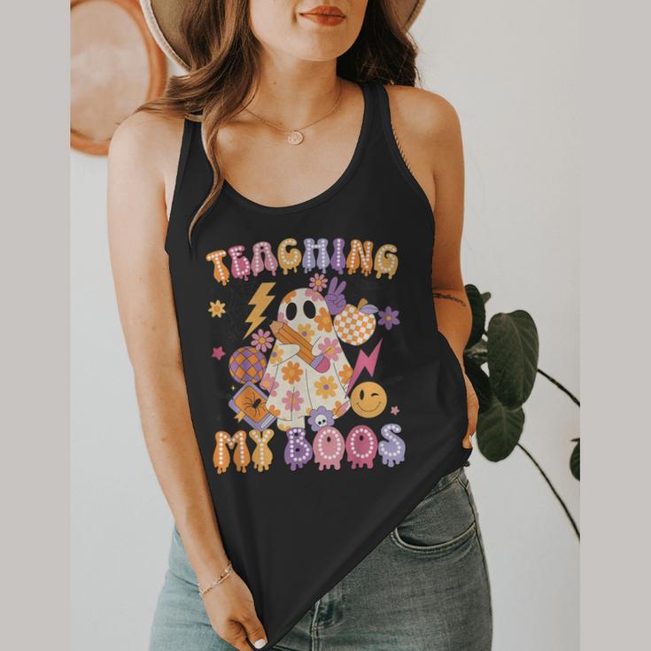 Teaching My Boos Ghost Halloween Costumes Teacher Men Women Flowy Tank, funny design Teaching My Boos Ghost Halloween Costumes Teacher Men Women Flowy Tank, funny design