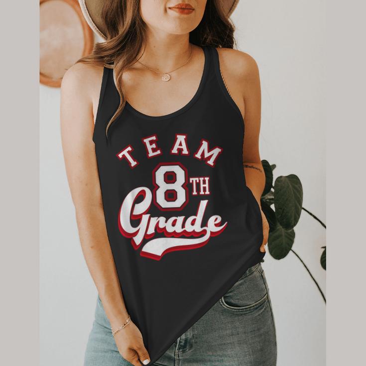 Team 8th Grade Eighth For Teacher Or Students For Men Women Girls Kids Flowy Tank, funny design