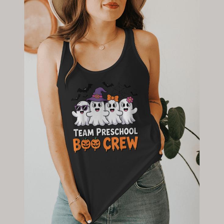 Team Preschool Boo Crew Halloween Teacher Student Costume Flowy Tank, funny design