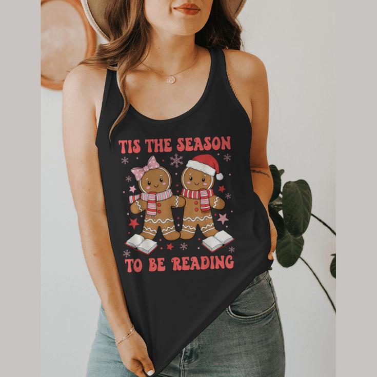 Tis The Season Reading Christmas Shirt Book Lovers Teacher Flowy Tank, funny design Tis The Season Reading Christmas Shirt Book Lovers Teacher Flowy Tank, funny design