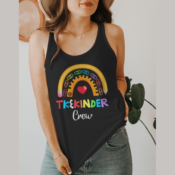 TK And Kinder Crew TK Teacher Transitional Kindergarten PreK Flowy Tank, funny design TK And Kinder Crew TK Teacher Transitional Kindergarten PreK Flowy Tank, funny design