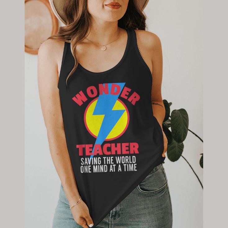 Wonder Teacher Costume Shirt Teacher Halloween Costume Tee Flowy Tank, funny design Wonder Teacher Costume Shirt Teacher Halloween Costume Tee Flowy Tank, funny design