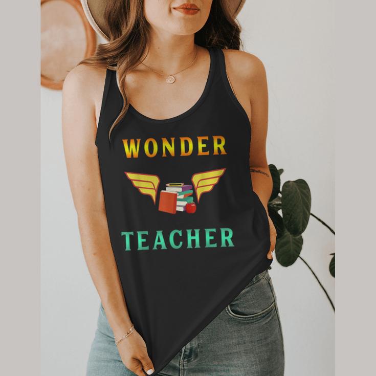 Wonder Teacher Instructor Professor Proud Literature Men Women Girls Kids T-Shirt Flowy Tank, funny design Wonder Teacher Instructor Professor Proud Literature Men Women Girls Kids T-Shirt Flowy Tank, funny design