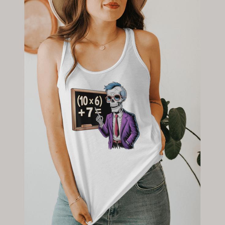 67 Math Teacher Meme Brainrot Six Seven Halloween Equation Flowy Tank, funny design 67 Math Teacher Meme Brainrot Six Seven Halloween Equation Flowy Tank, funny design