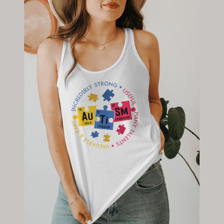 Autism Awareness Shirt Periodic Puzzle Science Teacher Men Women Kids Flowy Tank, funny design Autism Awareness Shirt Periodic Puzzle Science Teacher Men Women Kids Flowy Tank, funny design