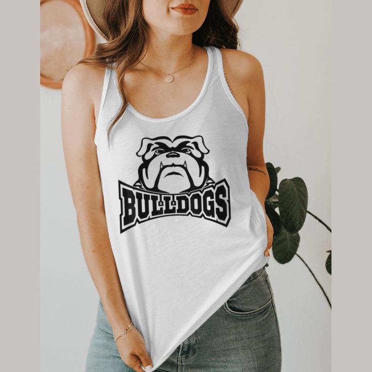 Bulldogs Teacher Student School Sports Fan Team Spirit Flowy Tank, funny design Bulldogs Teacher Student School Sports Fan Team Spirit Flowy Tank, funny design