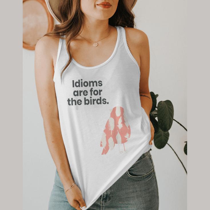 English Teachers Idiom Joke Grammar Police Literature Lovers Men Women Girls Kids Flowy Tank, funny design English Teachers Idiom Joke Grammar Police Literature Lovers Men Women Girls Kids Flowy Tank, funny design