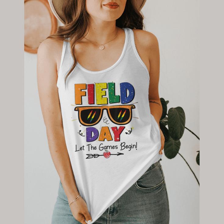 Field Day 2025 Let The Games Begin Kids Boys Girls Teachers Flowy Tank, funny design Field Day 2025 Let The Games Begin Kids Boys Girls Teachers Flowy Tank, funny design