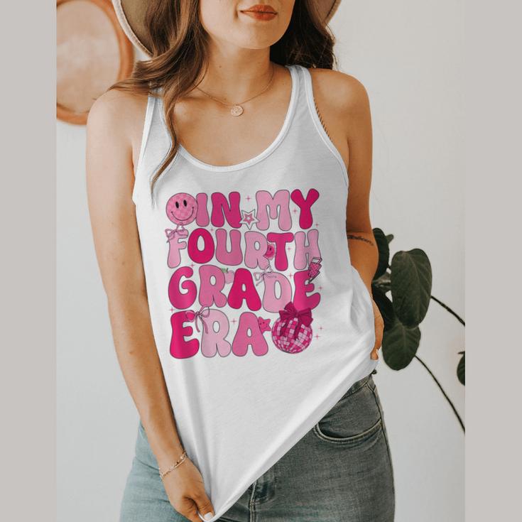 Pink Fourth Grade Era 4th Back To School Grade Teacher Flowy Tank, funny design Pink Fourth Grade Era 4th Back To School Grade Teacher Flowy Tank, funny design
