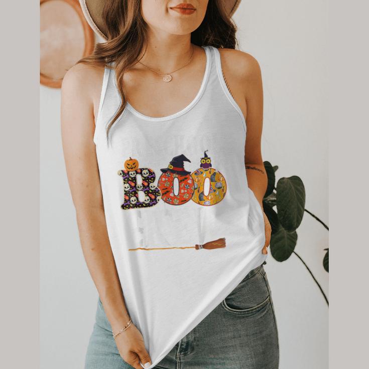 Preschool Boo Crew Teacher Halloween Flowy Tank, funny design Preschool Boo Crew Teacher Halloween Flowy Tank, funny design
