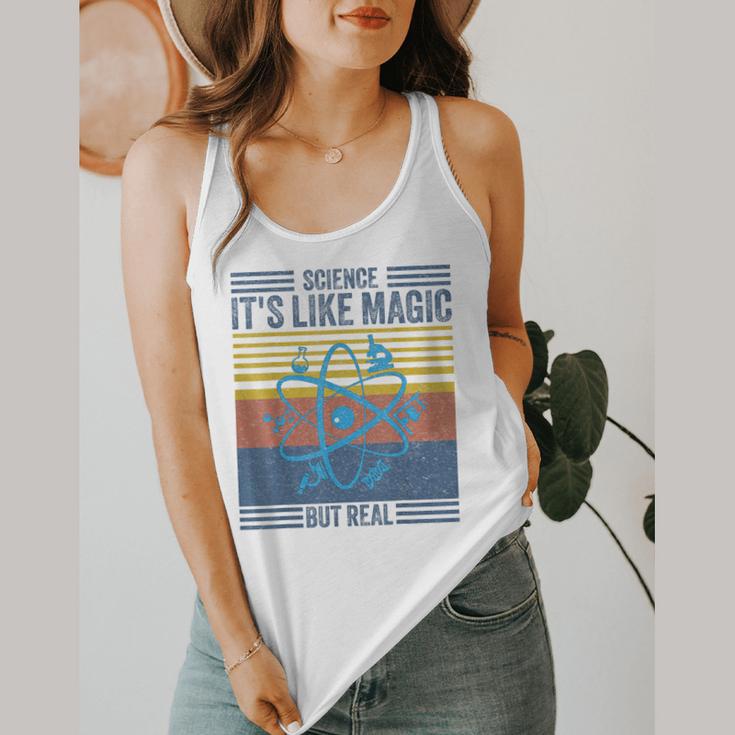 Science It's Like Magic But Real Science Teacher Geek Nerd Flowy Tank, funny design Science It's Like Magic But Real Science Teacher Geek Nerd Flowy Tank, funny design