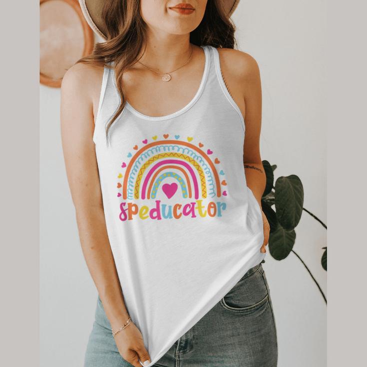 Speducator Special Education Teacher Sped Ed Flowy Tank, funny design Speducator Special Education Teacher Sped Ed Flowy Tank, funny design