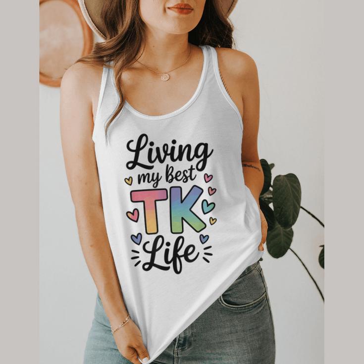 Transitional Kindergarten TK Teacher Flowy Tank, funny design Transitional Kindergarten TK Teacher Flowy Tank, funny design