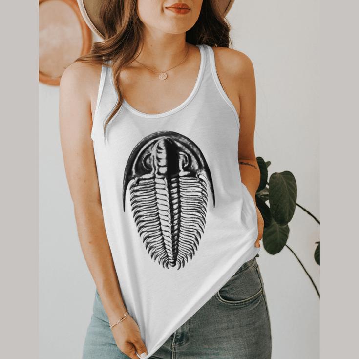 Trilobite Fossil Geology Teacher Student Geologist Flowy Tank, funny design Trilobite Fossil Geology Teacher Student Geologist Flowy Tank, funny design