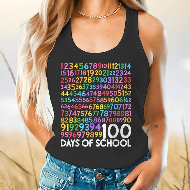 100th Day Of School Teacher Kids 100 Days Math Numbers Flowy Tank, gift for family, gift for coworker 100th Day Of School Teacher Kids 100 Days Math Numbers Flowy Tank, gift for family, gift for coworker
