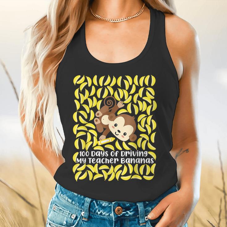 100th Day Of School Teacher Monkey Pun Banana For Men Women Girls Kids Flowy Tank, gift for family, gift for coworker 100th Day Of School Teacher Monkey Pun Banana For Men Women Girls Kids Flowy Tank, gift for family, gift for coworker