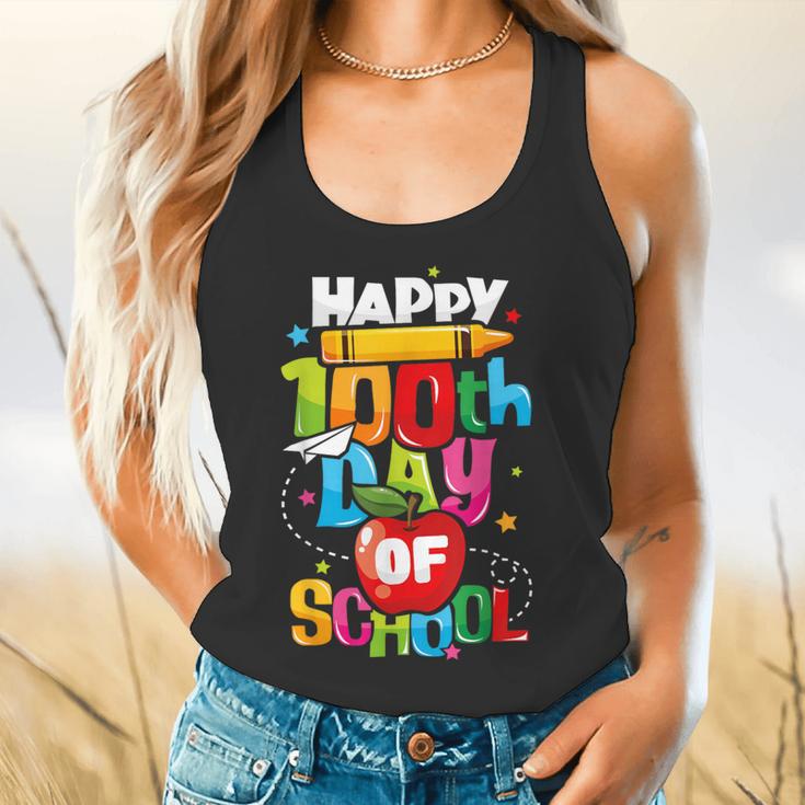 100th Day Of School Teachers Kids Child Happy 100 Days Flowy Tank, gift for family, gift for coworker