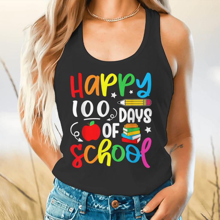 100th Day Of School Teachers Kids Girls Child Happy 100 Days Flowy Tank, gift for family, gift for coworker 100th Day Of School Teachers Kids Girls Child Happy 100 Days Flowy Tank, gift for family, gift for coworker