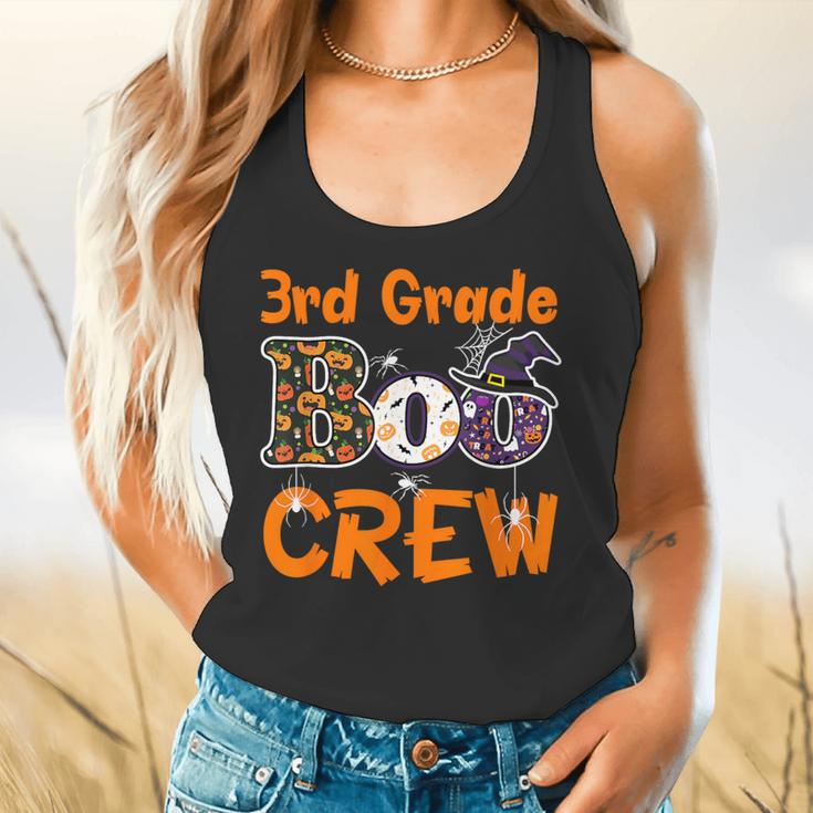 3rd Grade Boo Crew Halloween Teachers Students Costume Flowy Tank, gift for family, gift for coworker