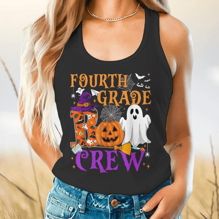 4th Grade Boo Crew Teacher Student Halloween Costume Flowy Tank, gift for family, gift for coworker 4th Grade Boo Crew Teacher Student Halloween Costume Flowy Tank, gift for family, gift for coworker