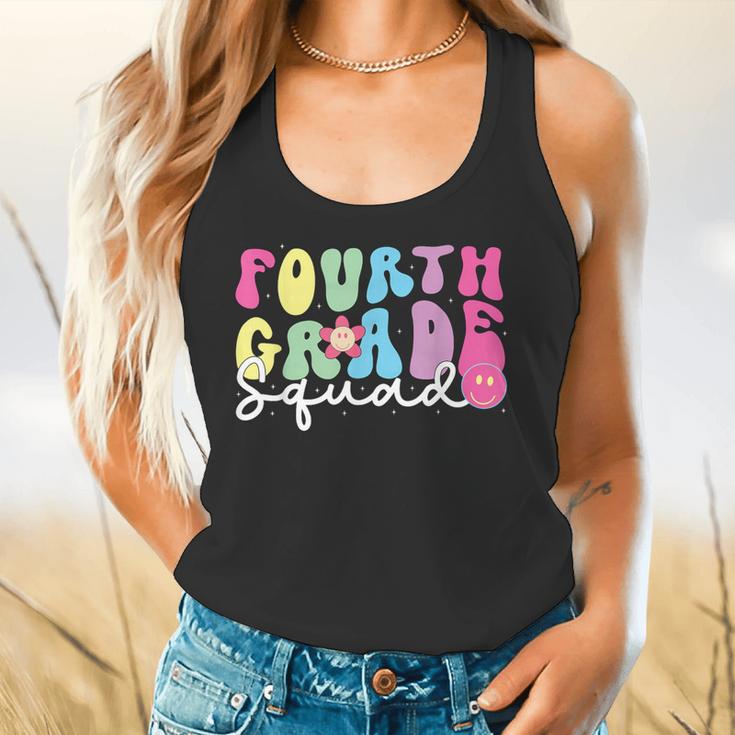 4th Grade Squad Fourth Teacher Student Team Back To School Flowy Tank, gift for family, gift for coworker 4th Grade Squad Fourth Teacher Student Team Back To School Flowy Tank, gift for family, gift for coworker