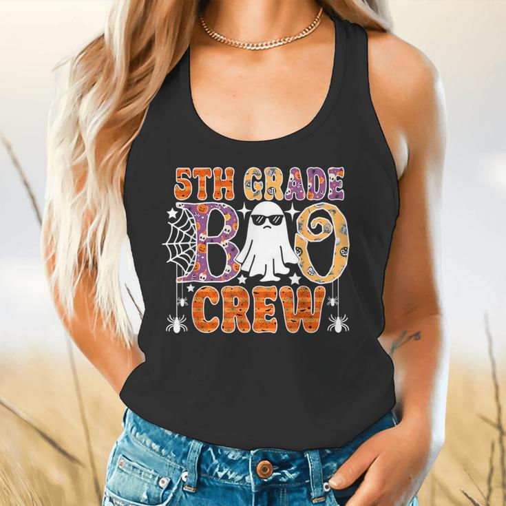 5th Grade Boo Crew Halloween Teachers Students Flowy Tank, gift for family, gift for coworker